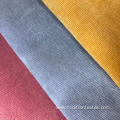 RPET Corduroy velvet fabric with backing